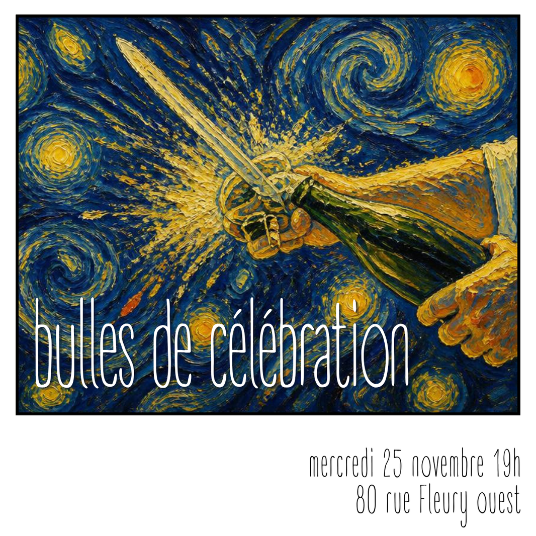 Bulles de célébration