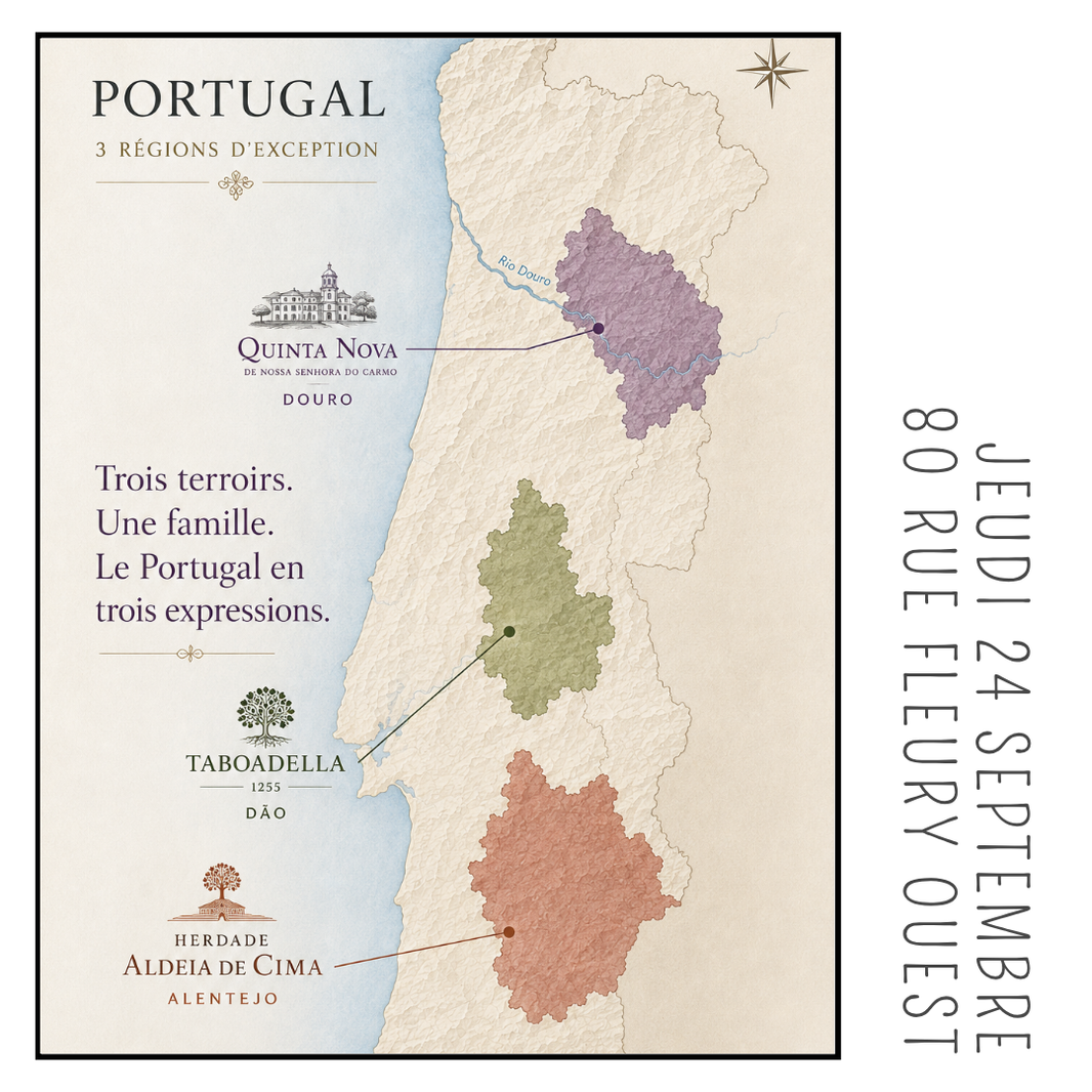Trois terroirs, une famille : Le Portugal en trois expressions