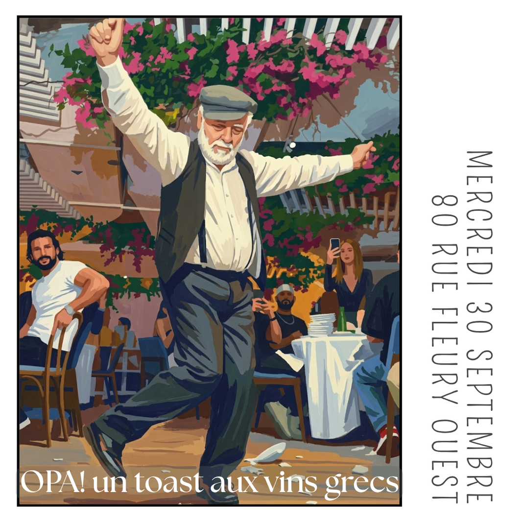 OPA! Toast aux vins grecs