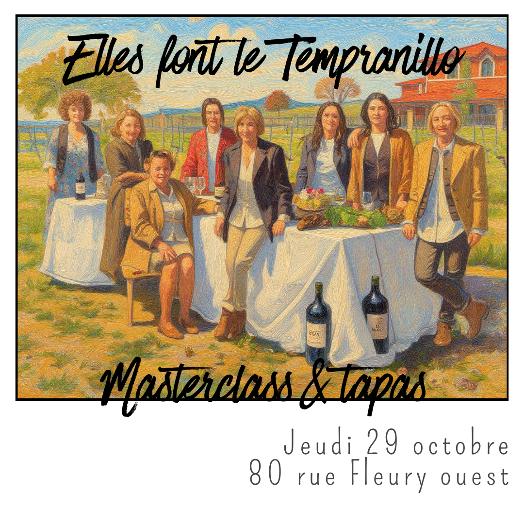 Elles font le Tempranillo:  Master Class & Tapas