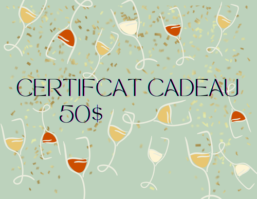 Certificat cadeau