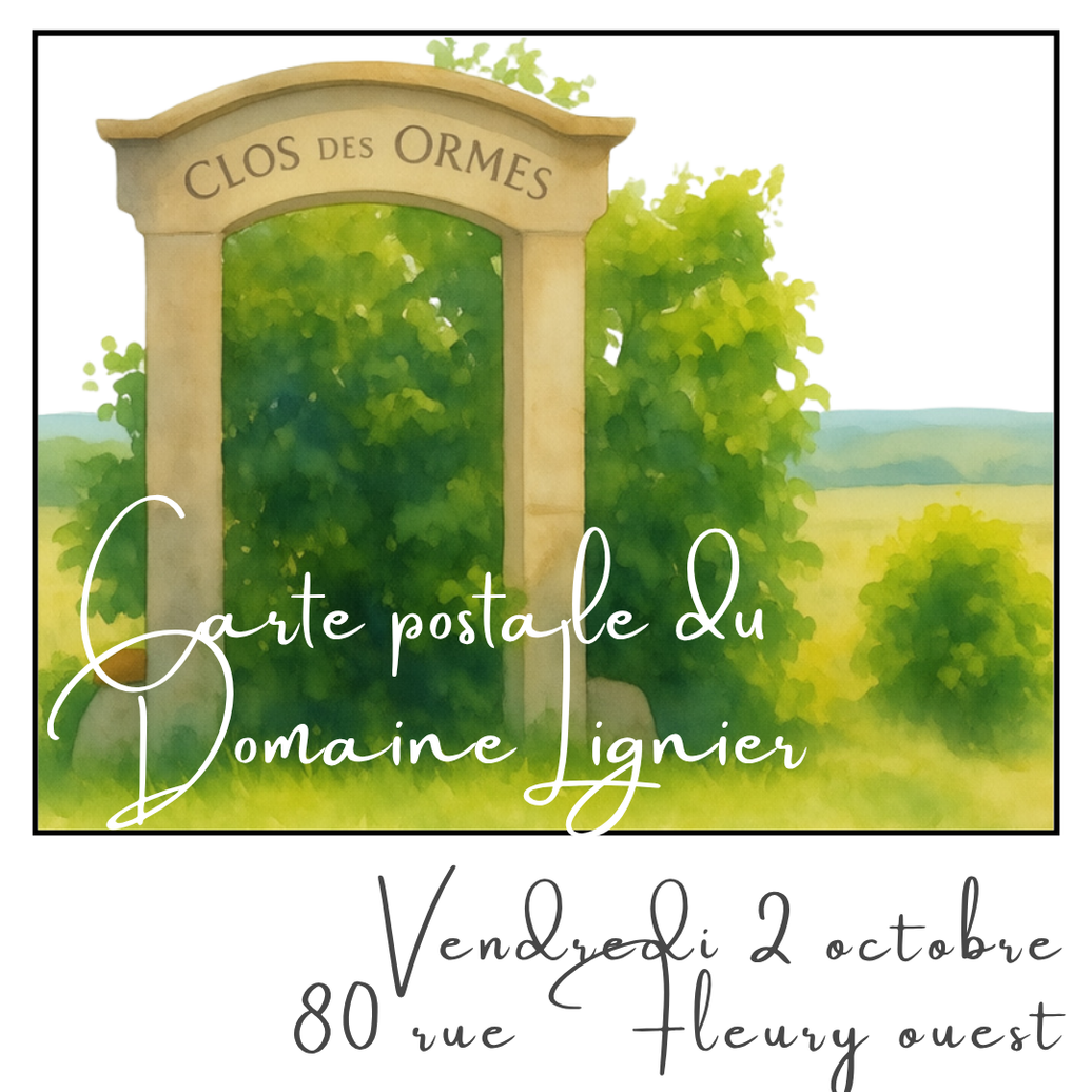 Carte postale du Domaine Lignier