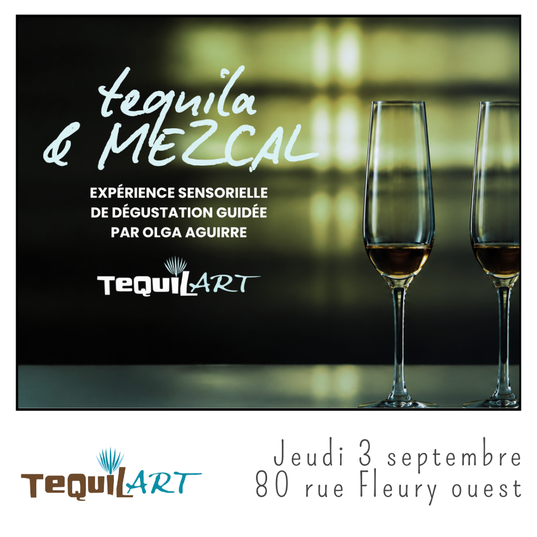 Téquila & Mezcal, expérience sensorielle guidée